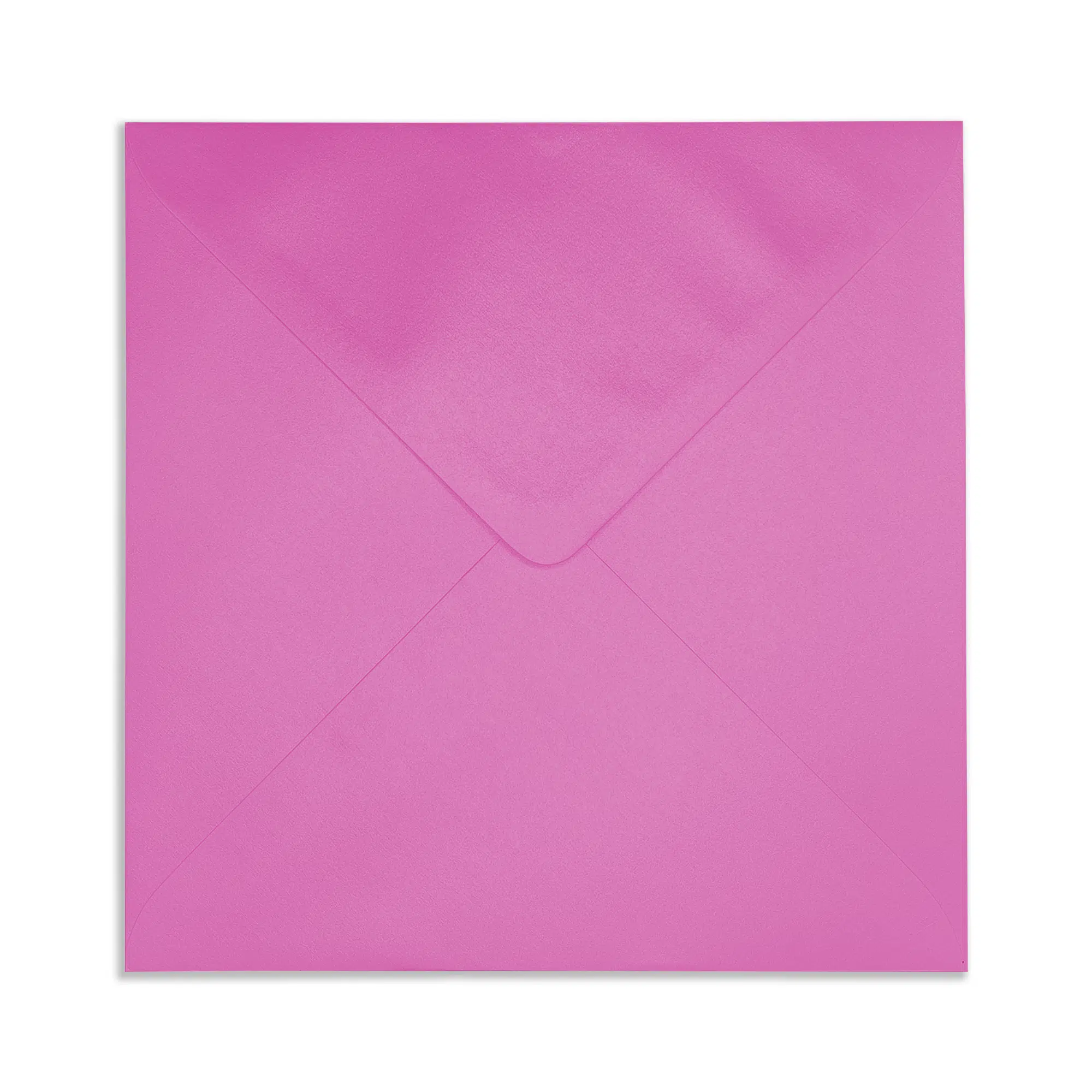 155mm Square Pearlescent Bright Pink Envelopes (100gsm) 1 bright_pink_square_pearlescent_envelopes_closed_flap