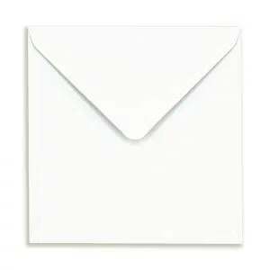 164mm Square Callisto Diamond White Envelopes (135gsm) 13 155mm Square Callisto Diamond White Envelopes
