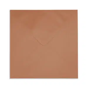 130mm Square Pearlescent Copper Envelopes