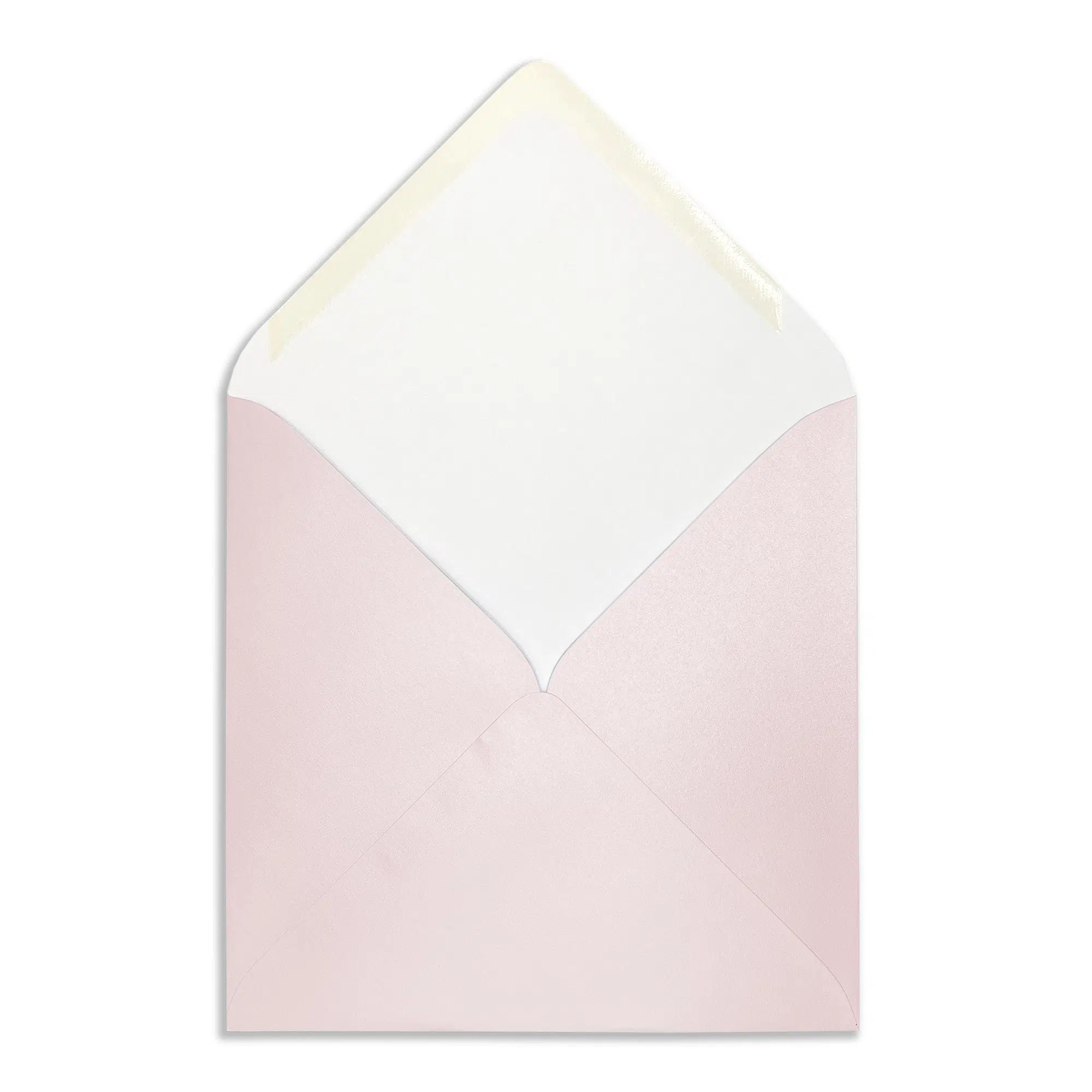 155mm Square Pearlescent Powder Puff Envelopes (100gsm) 2 powder_puff_square_pearlescent_envelopes_open_flap