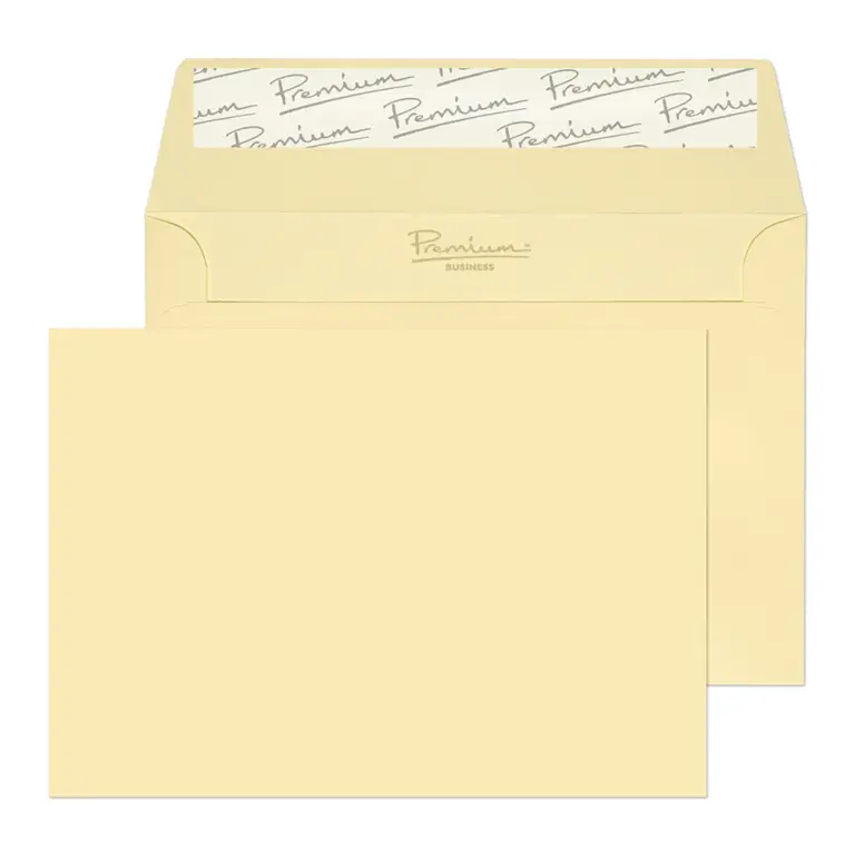 C6 Vellum Wove Premium Business Peel & Seal Wallet Envelopes (120gsm)