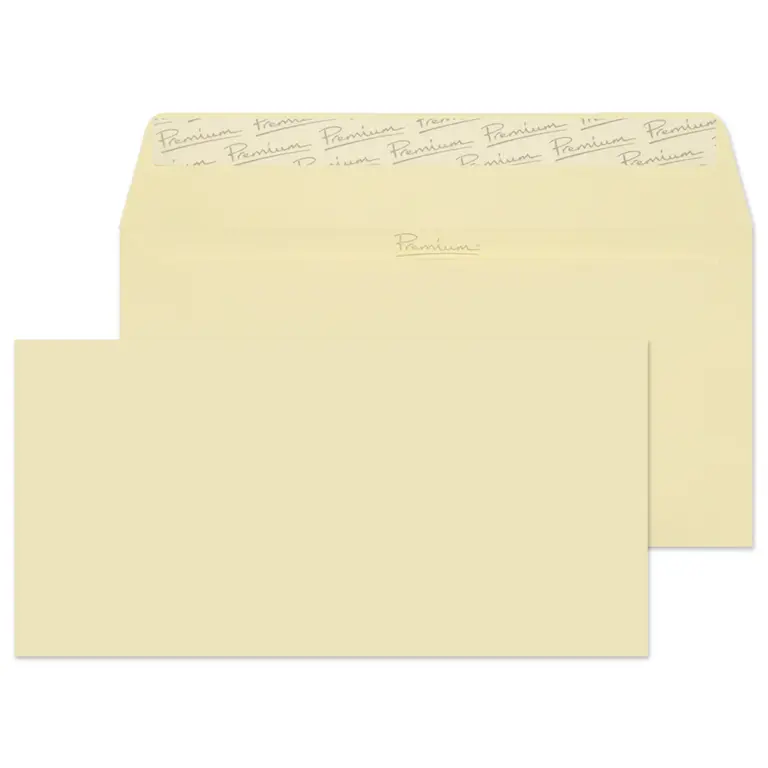 DL Vellum Wove Premium Business Peel & Seal Wallet Envelopes (120gsm)