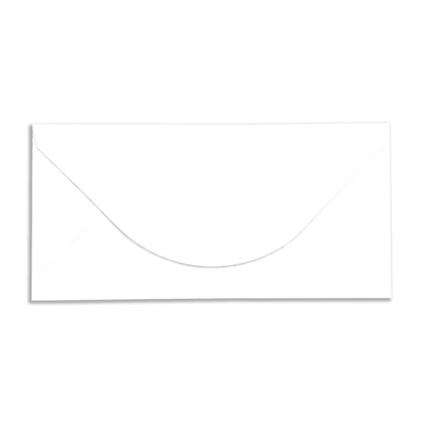 95mm x 195mm White Envelopes