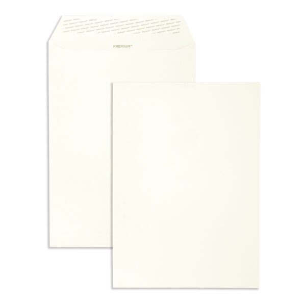 C4 Oyster Wove Peel & Seal Wallet Envelopes