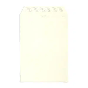C4 Cream Wove Peel & Seal Window Pocket Envelopes (120gsm) - View 3