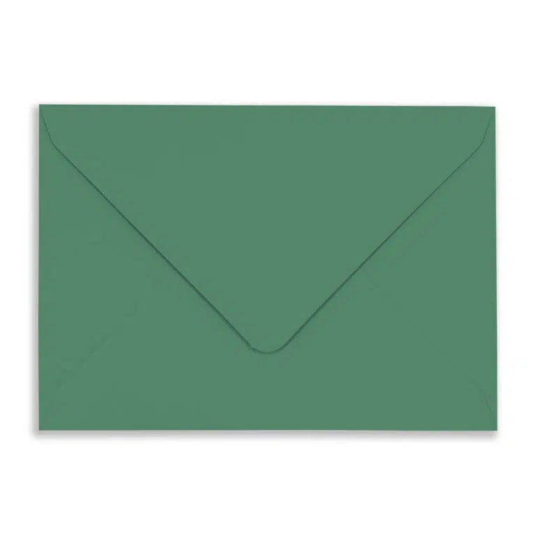 C6 Hunters Green Envelopes