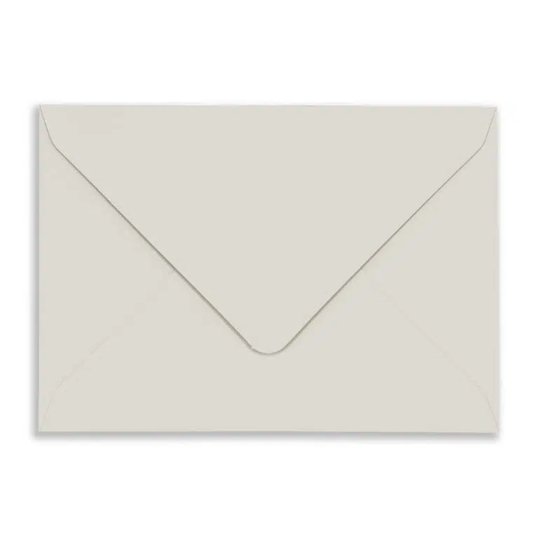 133mm x 184mm Pashmina Grey Envelopes