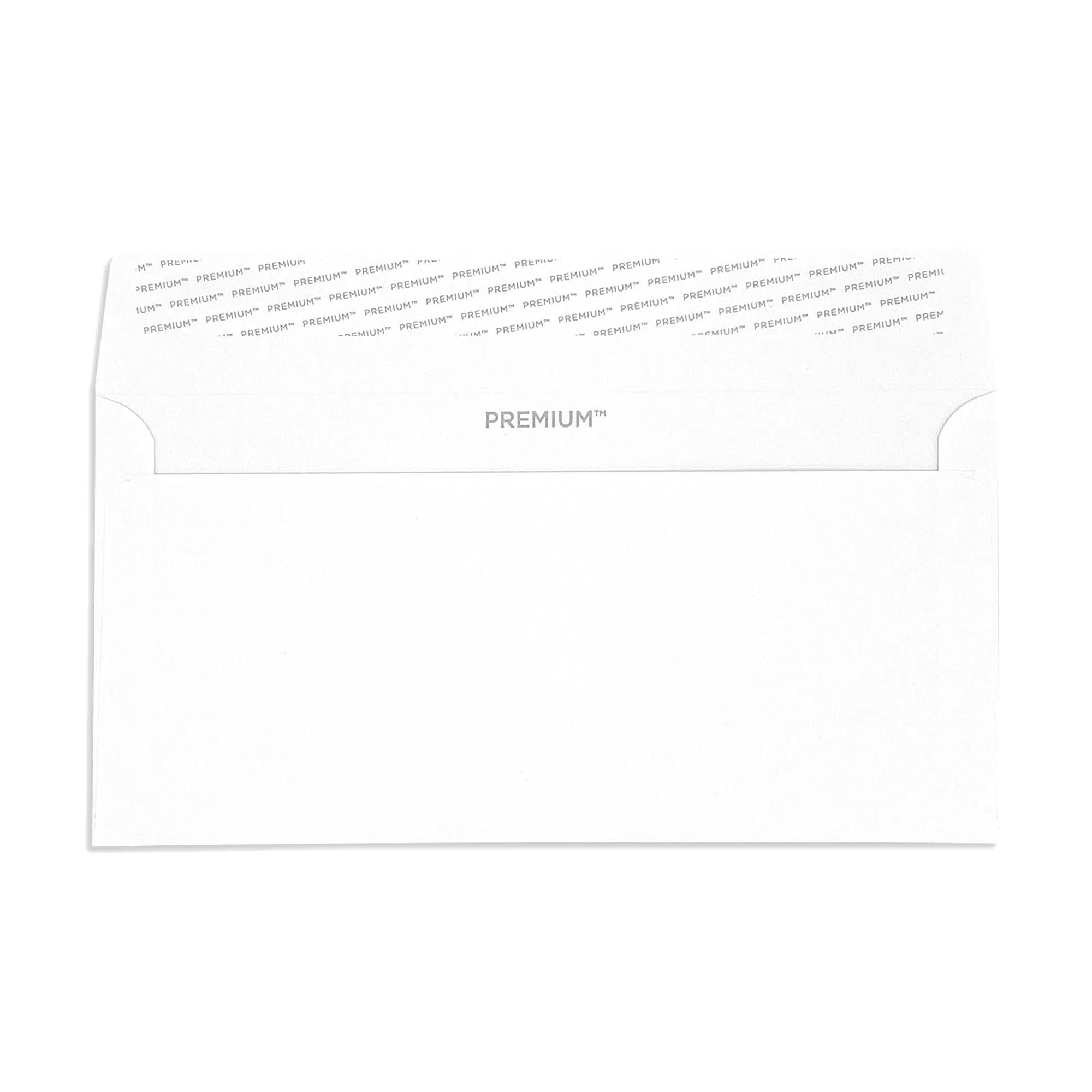 DL Diamond White Premium Business Digital Smooth Peel & Seal Wallet Envelopes (120gsm) 2 DL-high-white-120gsm-wallet-envelopes-flap-open