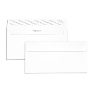 DL Diamond White Premium Business Digital Smooth Peel & Seal Wallet Envelopes (120gsm) 5 DL Diamond White Digital Smooth Peel & Seal Wallet Envelopes