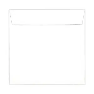 200mm Square White Peel & Seal Wallet Envelopes (100gsm) - View 4