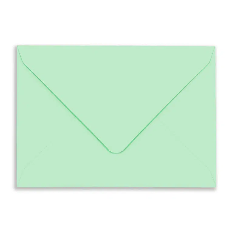 C6 Jade Green Envelopes