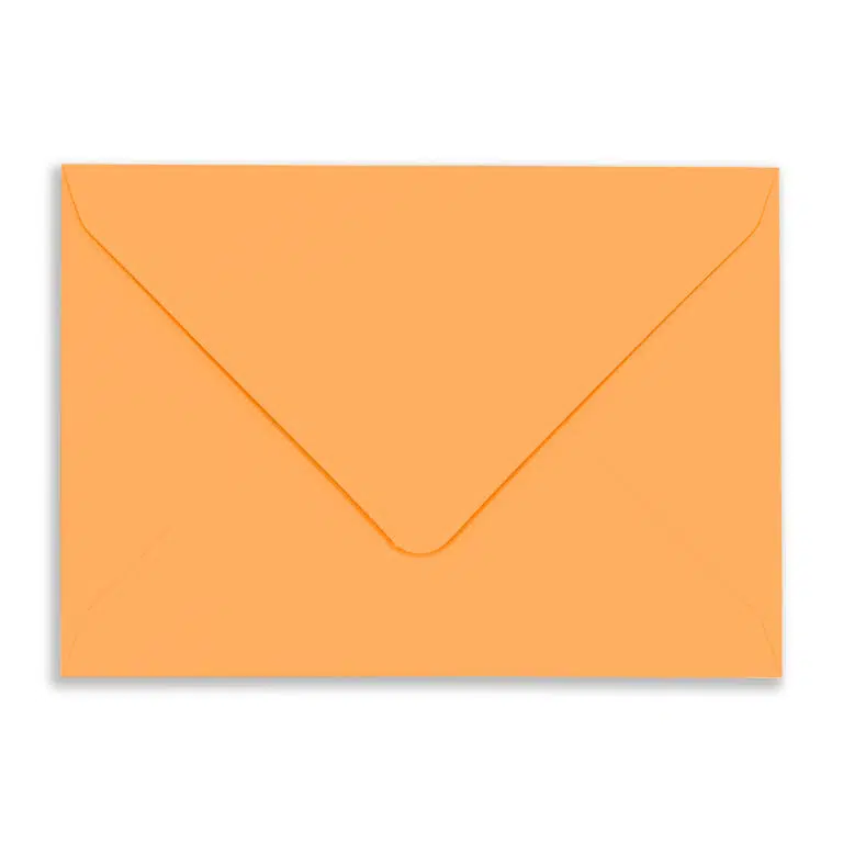 133mm x 184mm Sunset Orange Envelopes