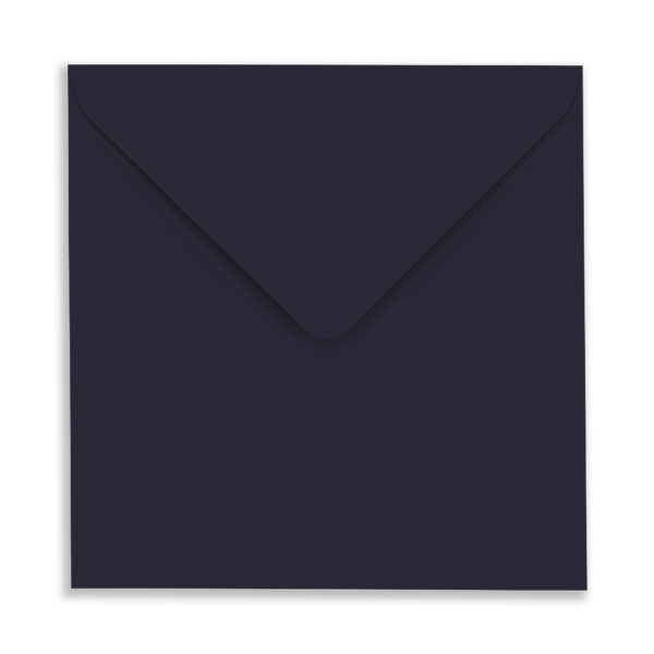 SQ-Aubergine_Envelope_Flap 155mm Square Aubergine Envelopes