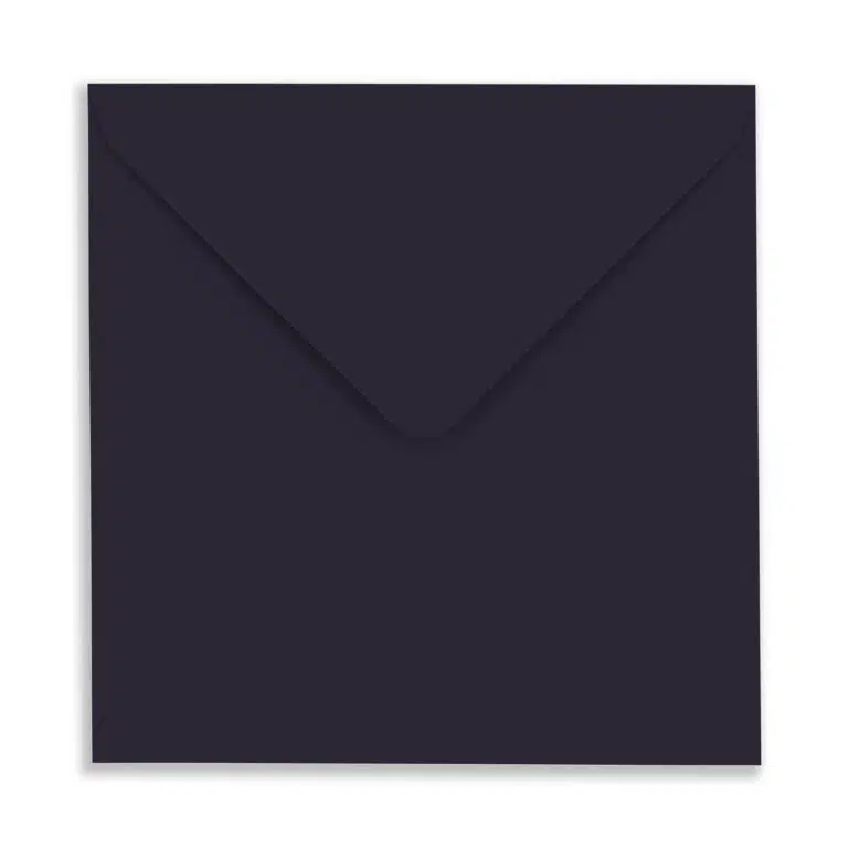 155mm Square Aubergine Envelopes