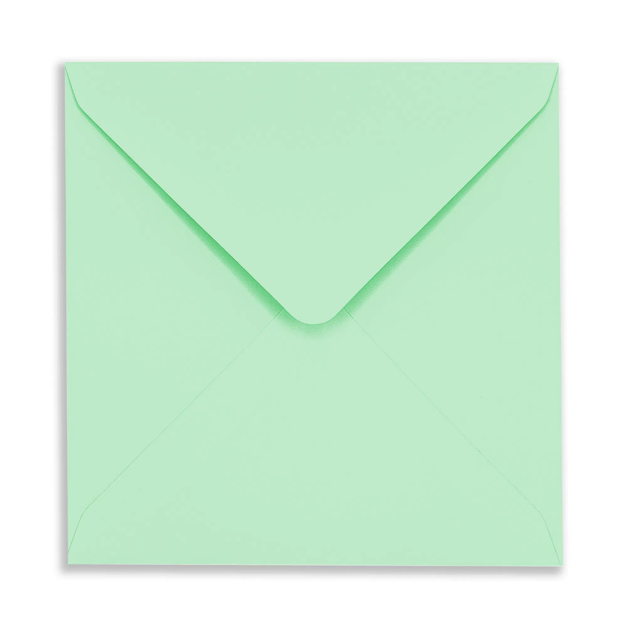 155mm Square Jade Green Envelopes (100gsm) 1 SQ-Jade_Envelope_Flap
