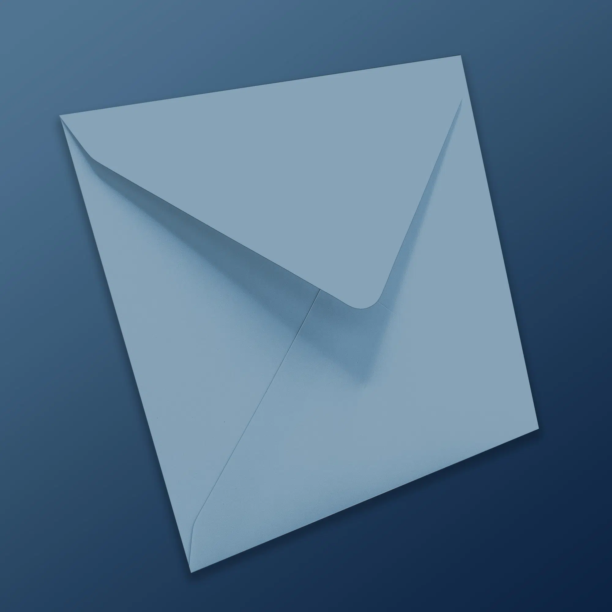 155mm Square Misty Blue Envelopes (100gsm) 4 SQ-Misty-Blue-Envelope_Gradient