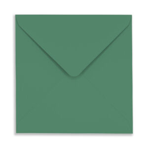 155mm Square Hunters Green Envelopes