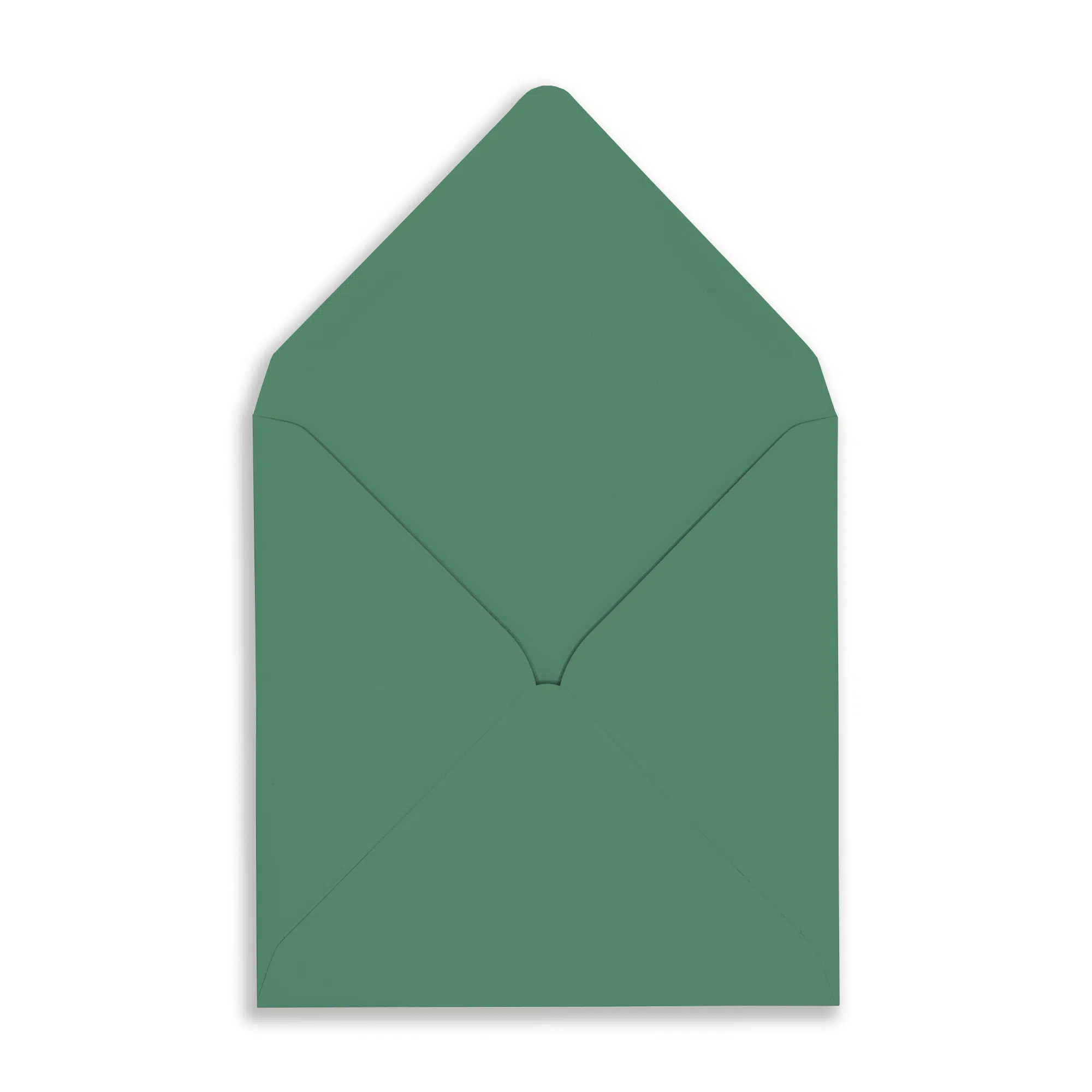 155mm Square Hunters Green Envelopes (120gsm) 2 SQ-hunters-green_Envelope_OpenFlap