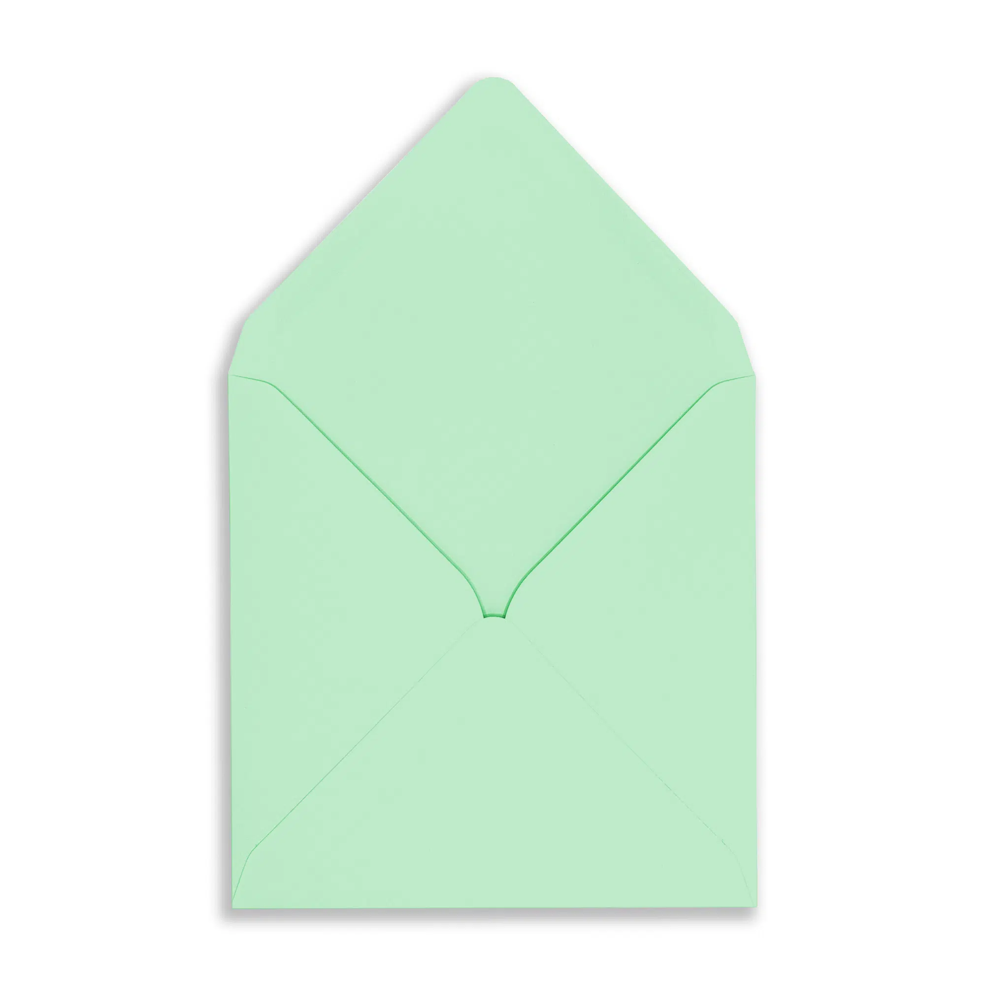 155mm Square Jade Green Envelopes (100gsm) 2 SQ-jade_Envelope_OpenFlap
