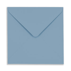 155mm Square Misty Blue Envelopes