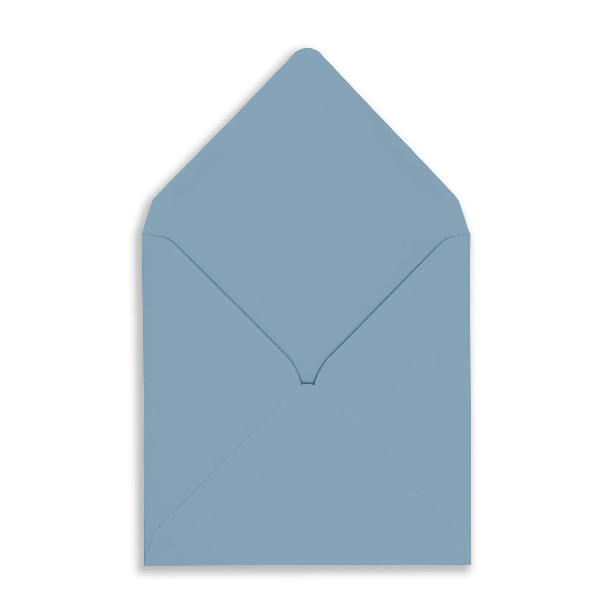 155mm Square Misty Blue Envelopes (100gsm) 2 SQ-misty-blue_Envelope_OpenFlap
