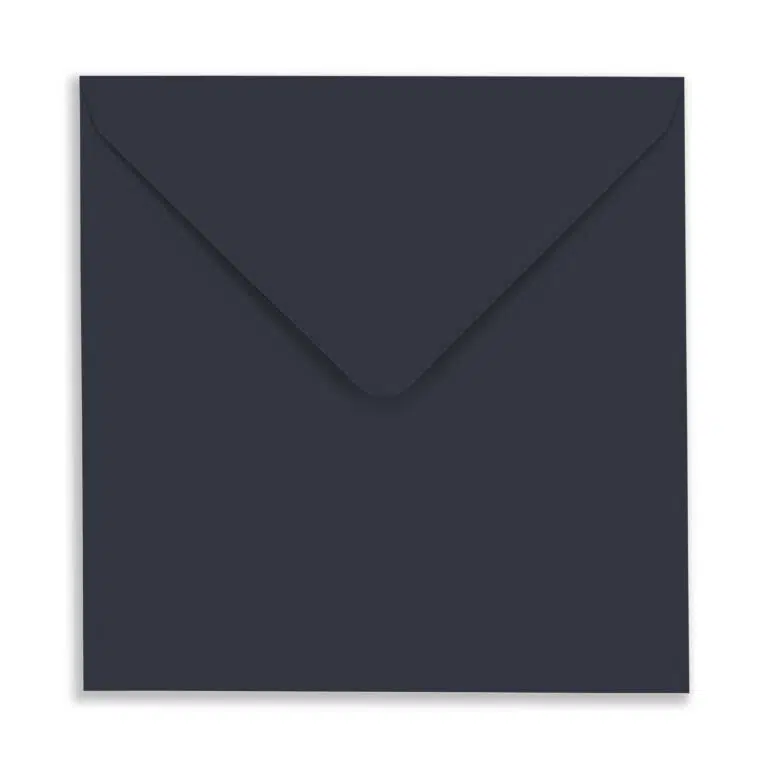 155mm Square Navy Blue Envelopes