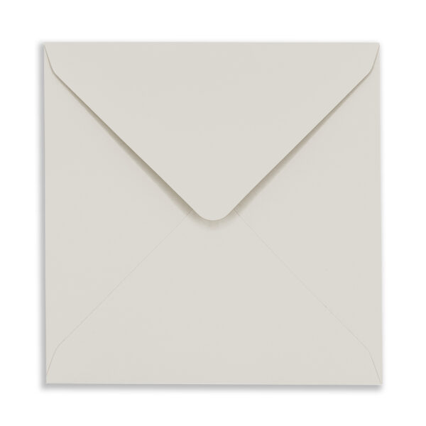 155mm Square Pashmina Grey Envelopes
