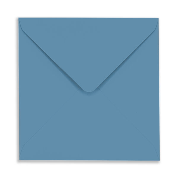 SQ-steel_Envelope_Flap 155mm Square Steel Blue Envelopes