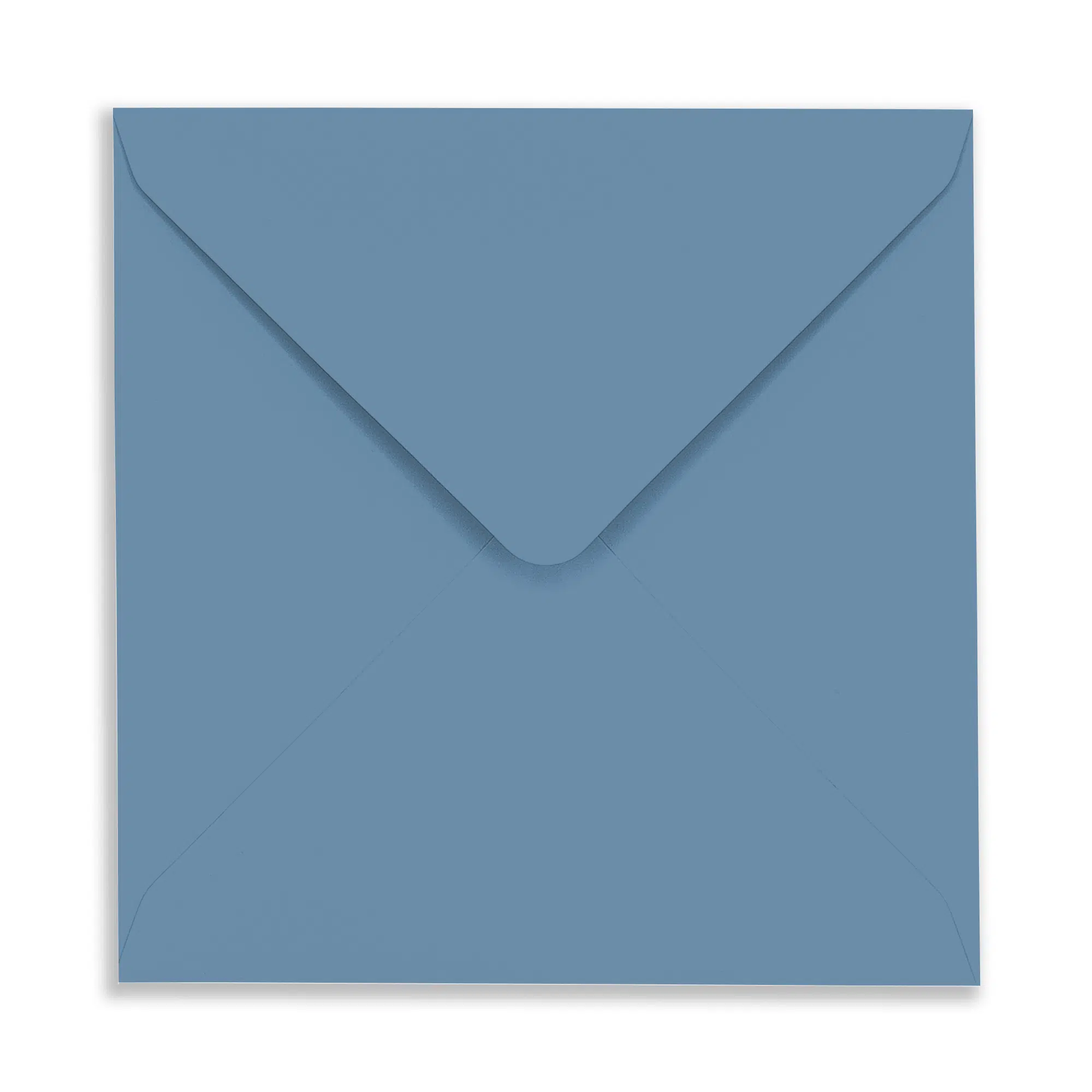 155mm Square Steel Blue Envelopes (120gsm) 1 SQ-steel_Envelope_Flap
