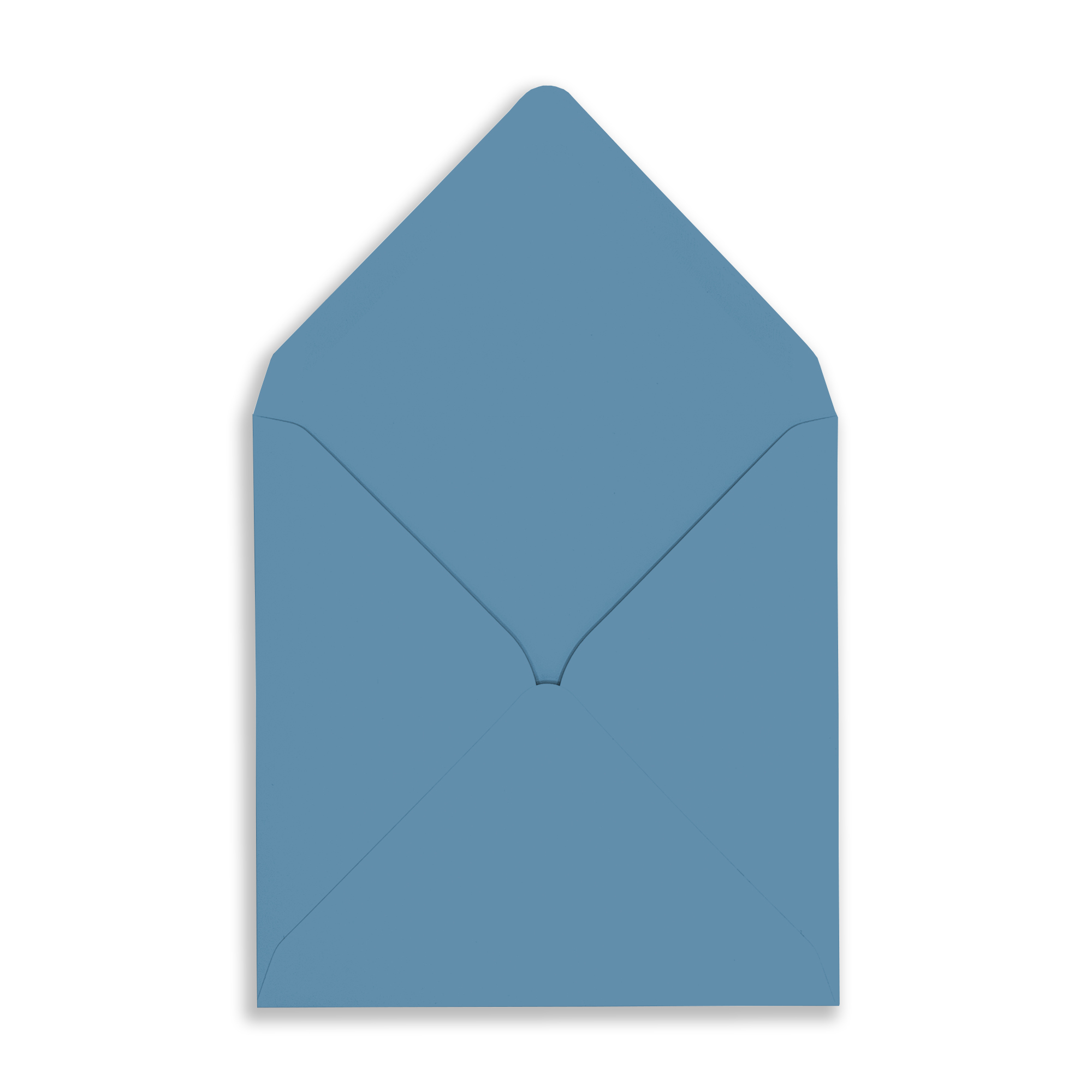 155mm Square Steel Blue Envelopes (120gsm) 2 SQ-steel_Envelope_OpenFlap