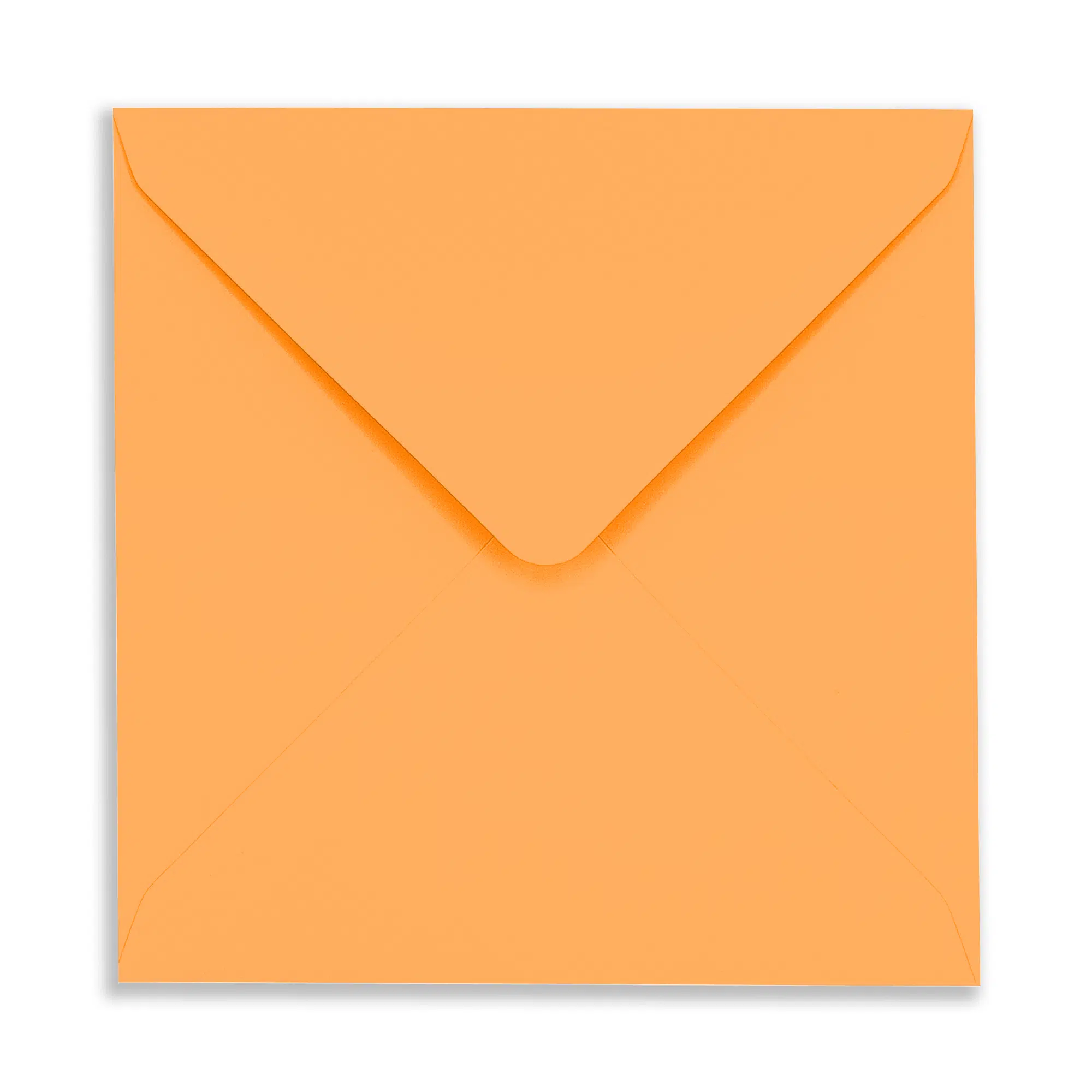 155mm Square Sunset Orange Envelopes (120gsm) 1 SQ-sunset_Envelope_Flap