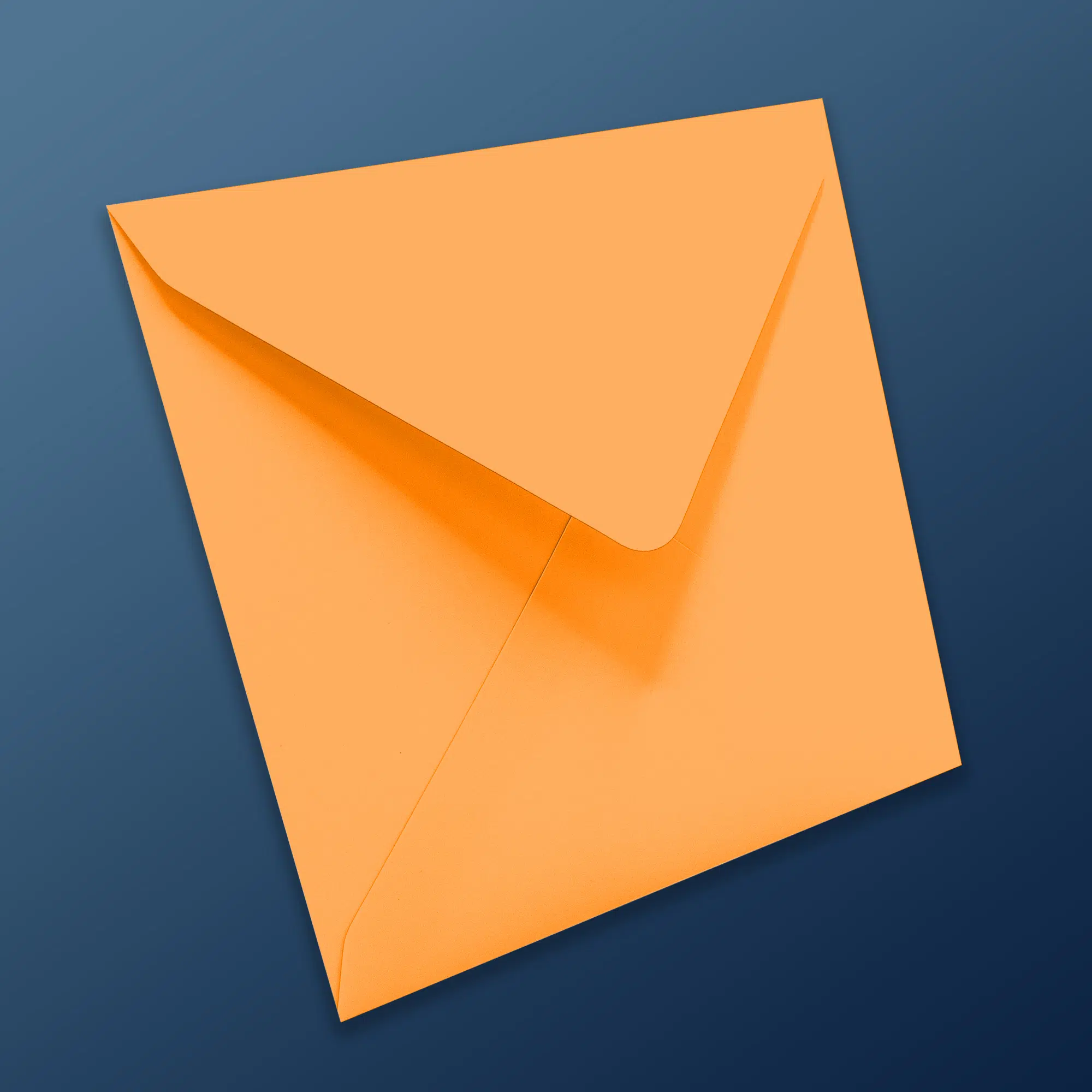 155mm Square Sunset Orange Envelopes (120gsm) 4 SQ-sunset_Envelope_graident