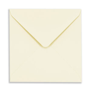 155mm Square Vanilla Envelopes (120gsm) 20 155mm Square Vanilla Envelopes