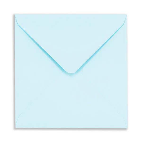 artic-blue-SQ_Envelope_Flap 155mm Square Arctic Blue Envelopes