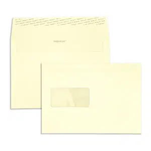 C5 Vellum Wove Peel & Seal Window Wallet Envelopes