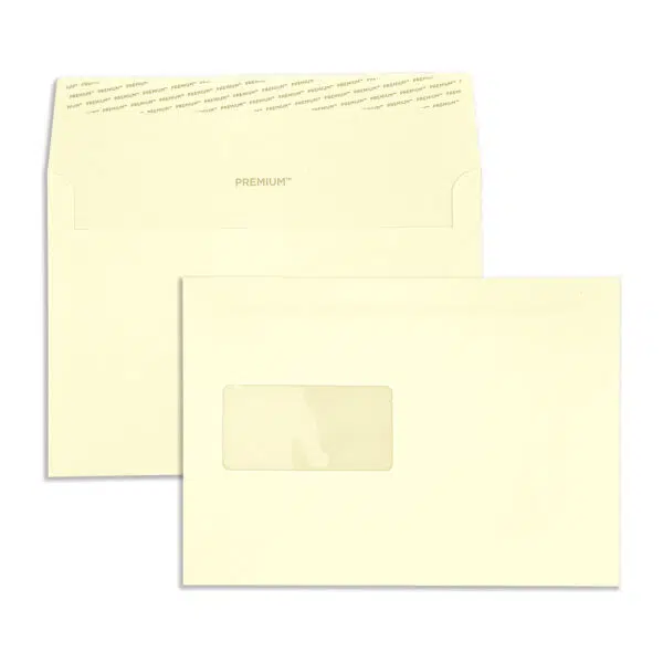 c5-window-vellum-wove-120gsm-wallet-envelopes-together C5 Vellum Wove Peel & Seal Window Wallet Envelopes