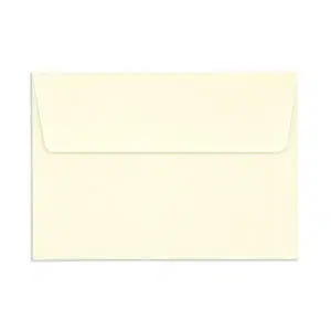 C6 Cream Wove Peel & Seal Wallet Envelopes (120gsm) - View 4