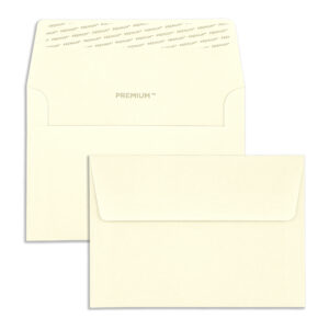 C6 Cream Wove Peel & Seal Wallet Envelopes