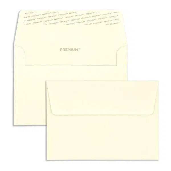 c6-cream-wove-120gsm-wallet-envelopes-together C6 Cream Wove Peel & Seal Wallet Envelopes