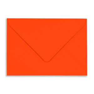 133mm x 184mm Neon Electric Red Envelopes