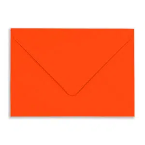 133mm x 184mm Neon Electric Red Envelopes