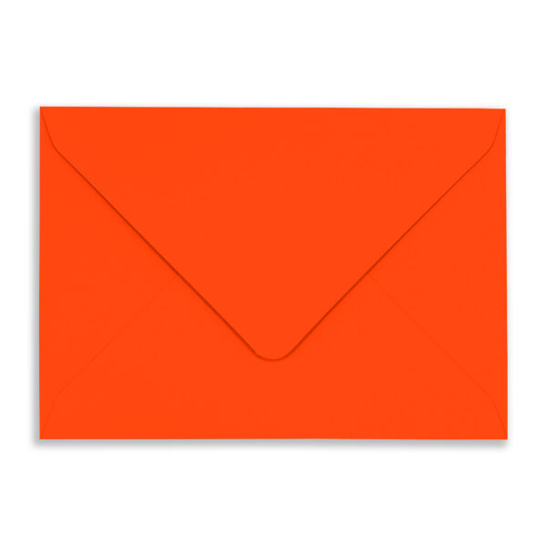 133mm x 184mm Neon Electric Red Envelopes