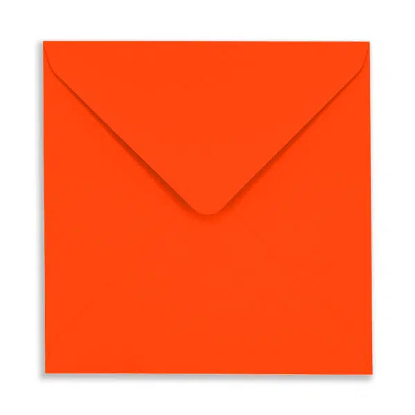 neon-electric-red-SQ_Envelope_Flap 155mm Square Neon Electric Red Envelopes