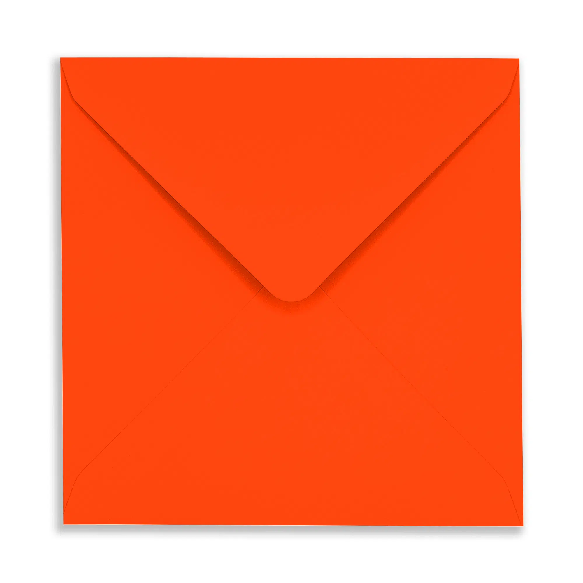 130mm Square Neon Electric Red Envelopes (100gsm) 1 neon-electric-red-SQ_Envelope_Flap