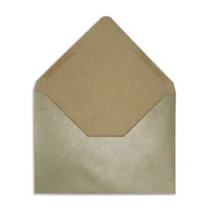 125mm x 175mm Harvest Gold Recycled Kraft Pearlescent Envelopes (120gsm) 1 133mm x 184mm Harvest Gold Recycled Kraft Pearlescent Envelopes