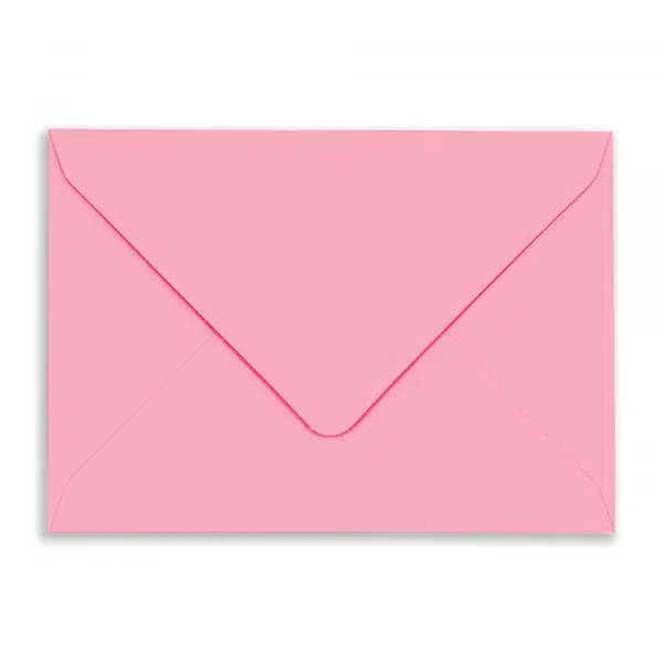 C6-pink_Envelope_Flap 133mm x 184mm Pink Envelopes