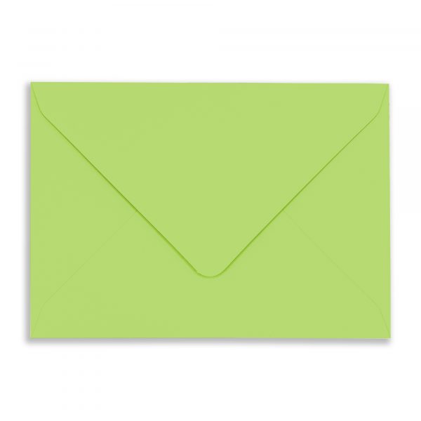 125mm x 175mm Chartreuse Envelopes