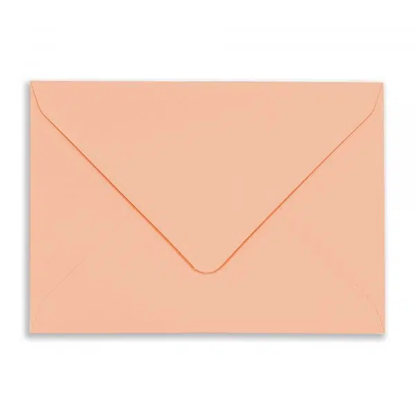 Rec-Peach-Rose_Envelope_Flap 133mm x 184mm Peach Rose Envelopes