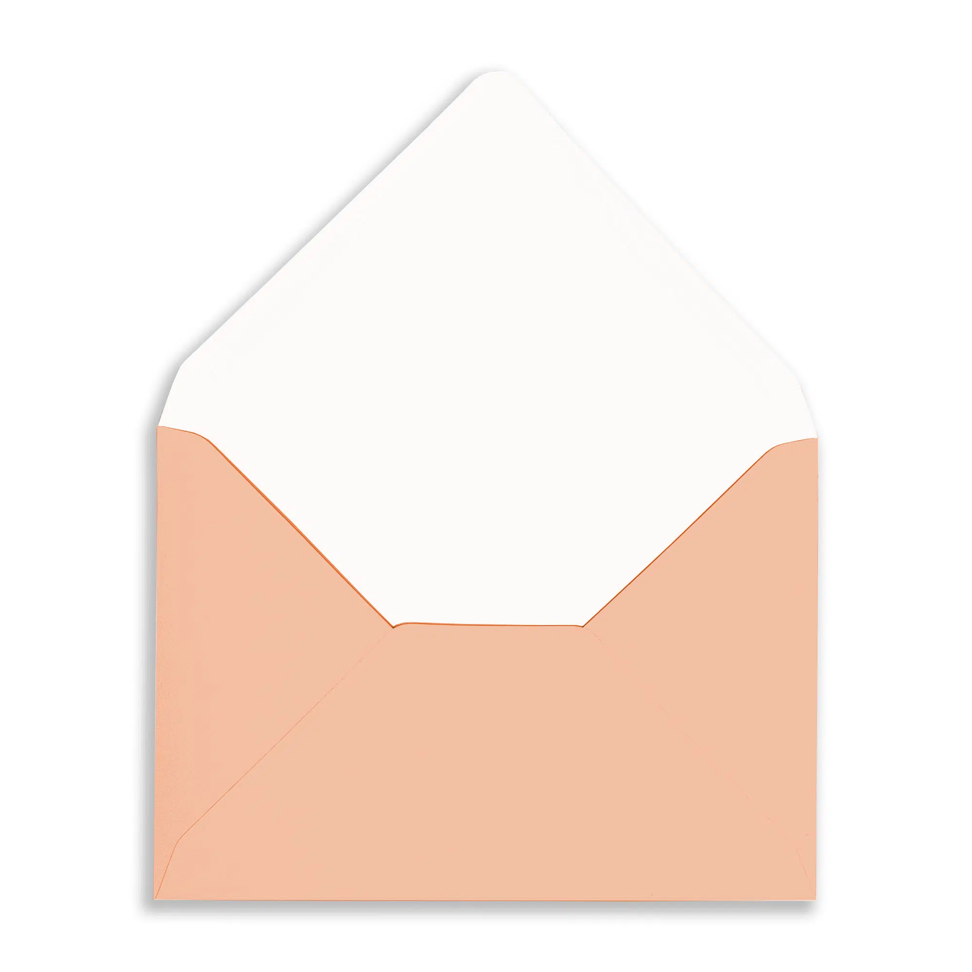 125mm x 175mm Peach Rose Envelopes (100gsm) 2 Rec-Peach-Rose_Envelope_Open_Flap