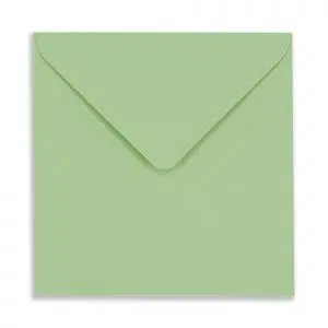 130mm Square Bay Green Envelopes (100gsm) 9 130mm Square Bay Green Envelopes